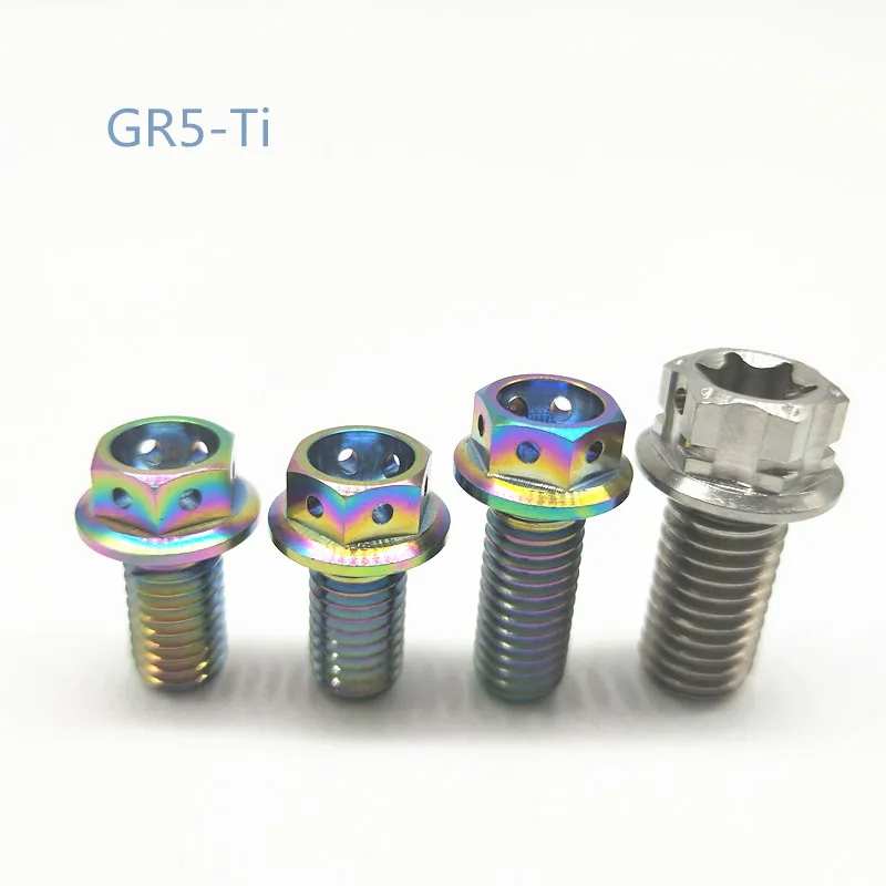 

PYTITTANS Brand cnc high precision black blue colored titanium screw, Metal