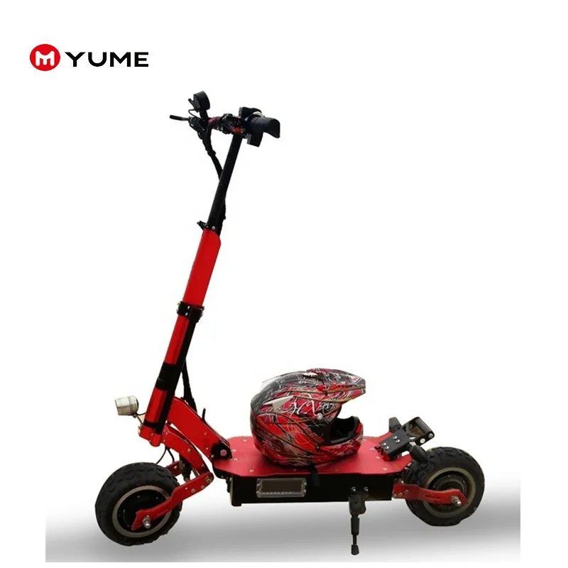 

Yume new arrival 60v 2000w fast folding electric scooter with 3 speed change