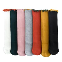 

BONYPONY baby Fashion Socks Rolled edge Soft Socks Cotton Hosiery Japanese Korean Heap Style Socks