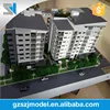 Professional cad solid maquette modeling with led light and landscape