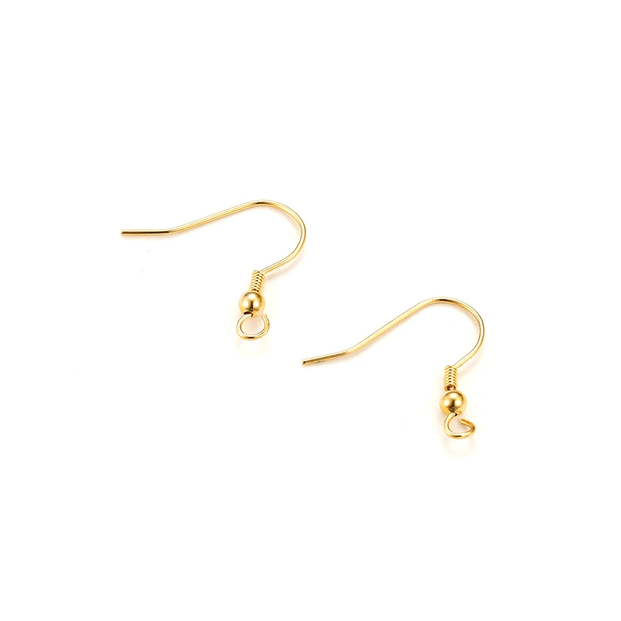 

80092 Xuping gold earring accessories fashion gold plated earrings hooks