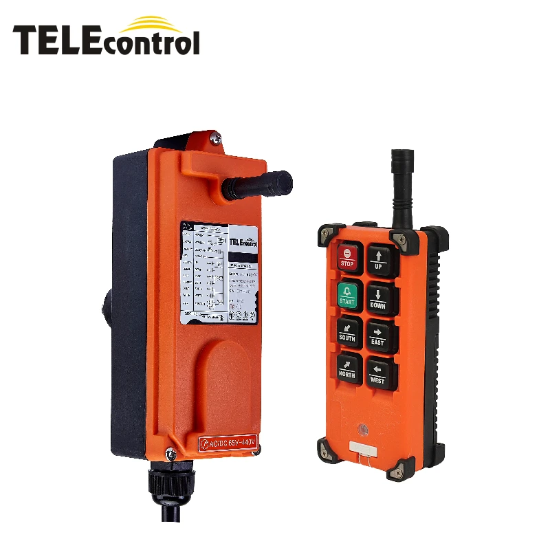 

Telecrane TELEcontrol UTING f21-e1b 12V 24V 36V 48V 65V 110V 220V 380V 440V AC DC UHF 433 VHF 315