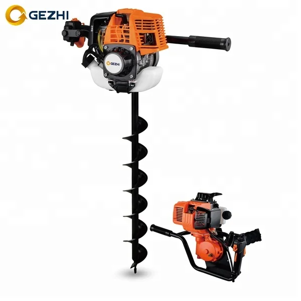 
2 stroke fuel garden powerful petrol earth auger 43cc 