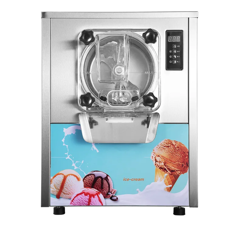 Commercial Hard Ice Cream Machine 20l/h Stainless Steel Cream Ice Maker 220v Hopper 6l Buy