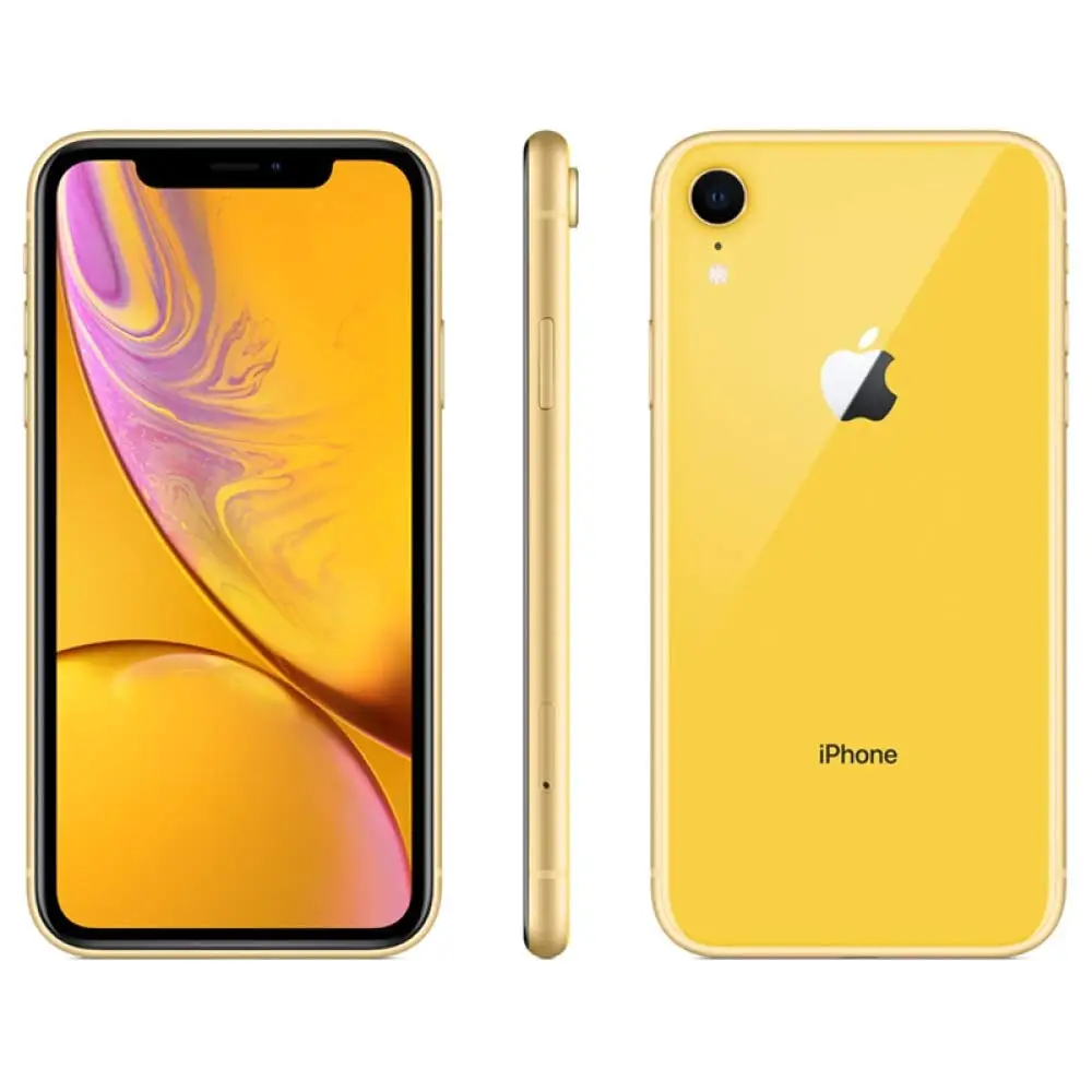 Wholesale Online Yellow 128GB A Grade 98% New Reused  Apple iphone For Iphone XR