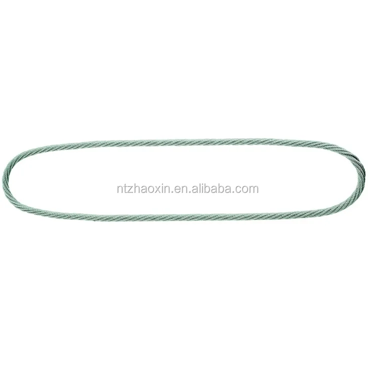 12120mm Endless Wire Rope Lifting Sling Extra Soft Grommet Slings
