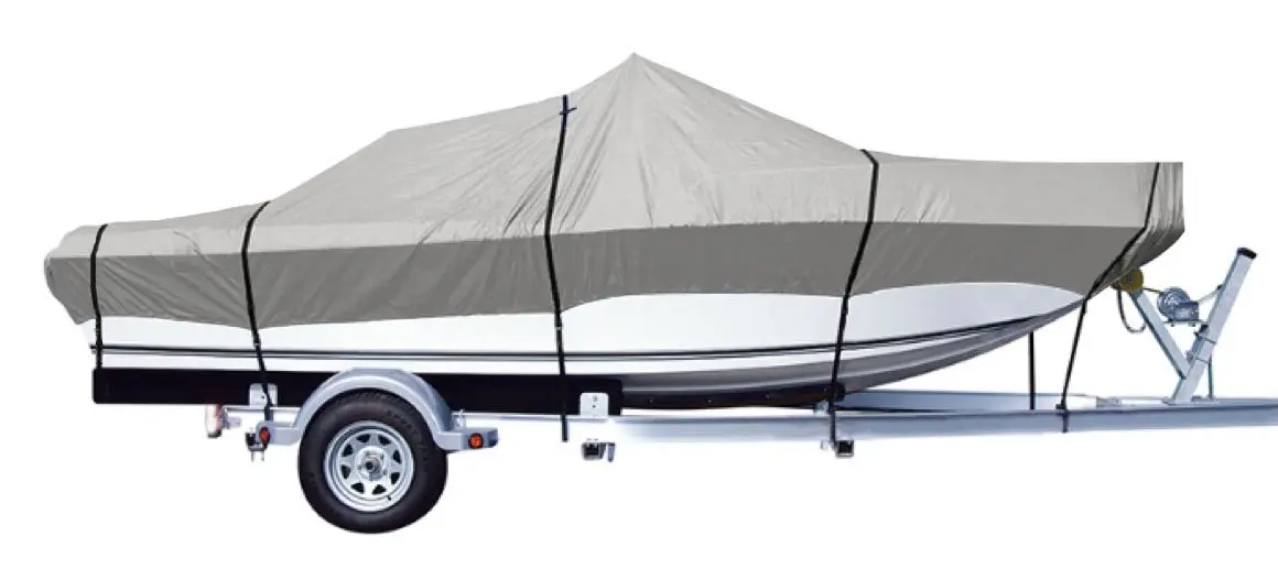 Boat Cover,Water Proof Heavy Duty,Fits V-HULL,TRI-HULL,Fish&Ski,Pro-Sty...