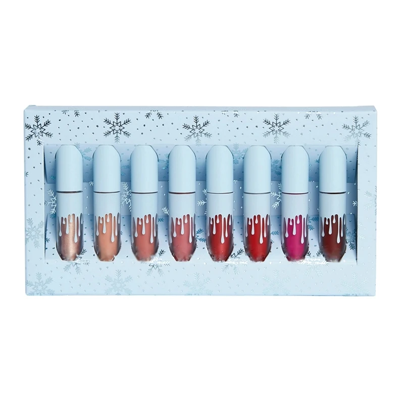 

2018 Christmas Collection Baby It's Cold Outside Cosmetics Matte Liquid Lipstick Holiday Lip Set, 8 colors