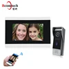 Code/RFID Card/Indoor Monitor Unlock and Mobile APP Remote Access Wireless Intercom System 12v