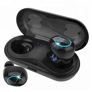 Q18 TWS Mini Wireless Bluetooth 5.0 Earbuds Charging Case