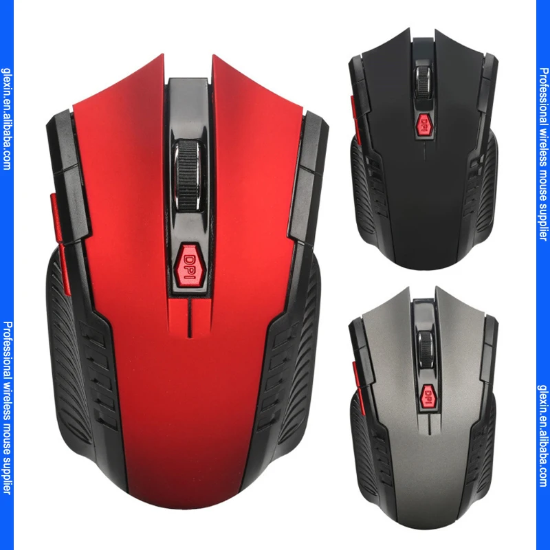 Super Smooth Computer Accessories With Customized  Logo  2.4gHZ  6 Buttons Wireless Mouse