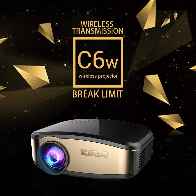 

Wifi Projector light weight best for home theater