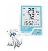 digital clock humidity and temperature meter FL-201