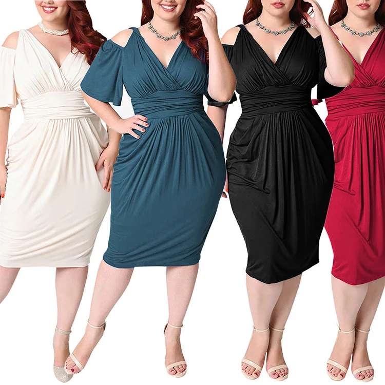 one piece dress for fat womens