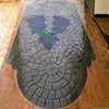 Stamp Mat Rubber For Printing On Cement Plaster Deck Concrete Texture