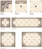Marble Floor Medallion Patterns Porcelain Floor Tile Medallions Tile