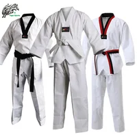 

Custom WTF ribbed material taekwondo uniform