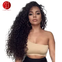 

Super Thin Transparent HD Lace Front Wigs Water Wave Wet Wavy Curly 100% Indian Virgin Raw Virgin Hair Wigs With Baby Hair