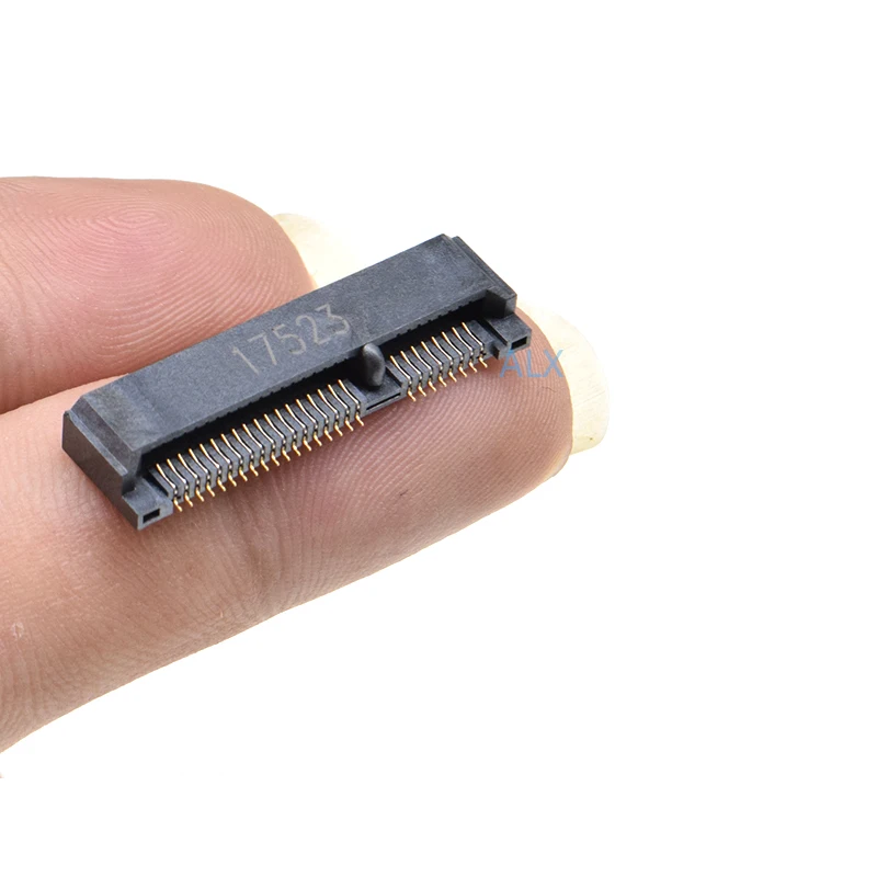 52PIN Mini PCIe Connector for Notebook Computers - mSATA Adapter, ROHS ...