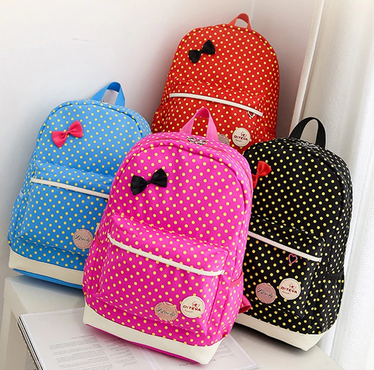 Cute Middle School Backpacks For Girls 3 Pcs Per Set With Hand Bag And