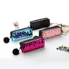 Teenage Girls Cute Reversible Sequin School Zipper Wholesale Pencil Case