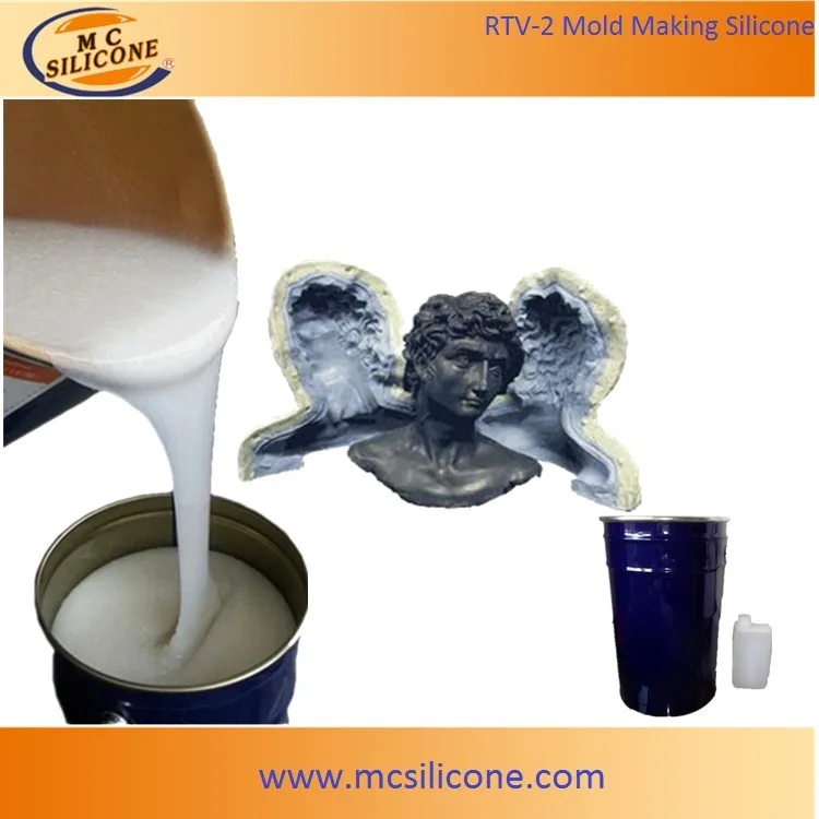 Condensation Curing High Strength Mold Making Liquid RTV-2 Silicone Rubber