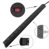 Online shopping USA 12 outlet metal power strip with braided power cord