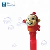 Outdoor game cute cartoon shape long stick bubble soap toy for fun