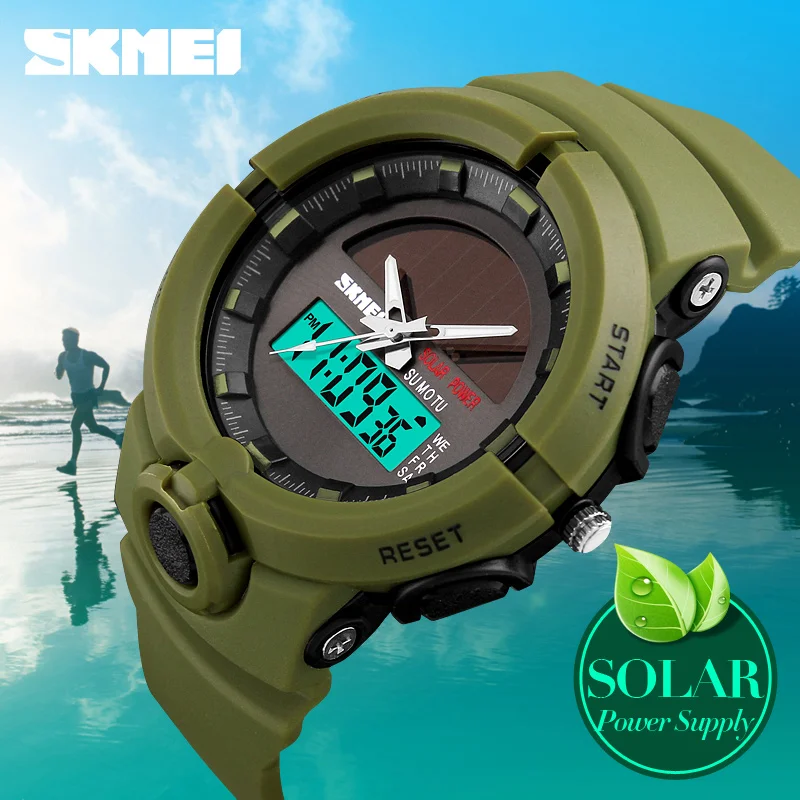 skmei watch solar power