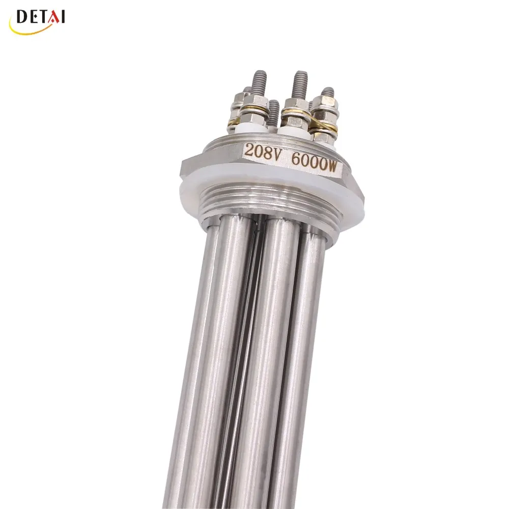 208v 6000w Screwin Water Immersion Brew Heater Element Brewing Heating
