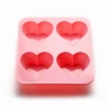 Promotional Food grade Valentine's Day heart shape silicone cake baking molds pan caka baking form