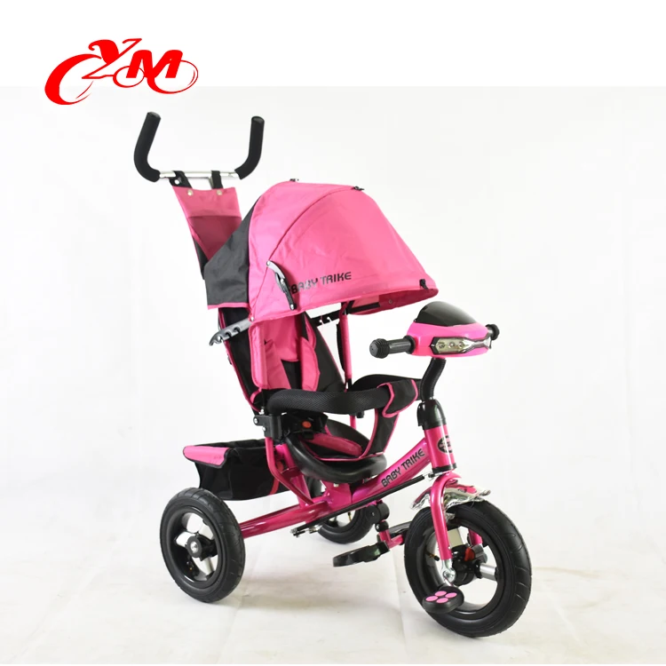 tricycle with baby carrier