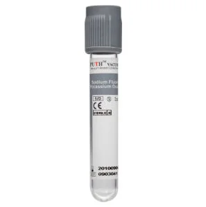 Edta/sodium Fluoride Vacuum Blood Collection Tube - Buy Sodium Fluoride ...