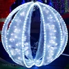 3D new year decorations Holiday time decorative led light balls