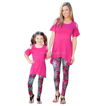 matching mum and baby leggings