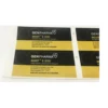 Custom Gold Foil Hot Stamping Labels adhesive Sticker vial empty packaging