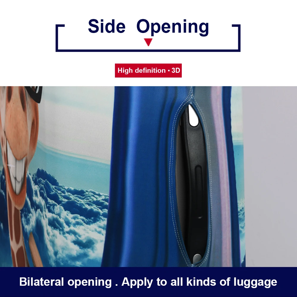 One2 Design New High Quality Spandex Custom Dog Luggage Bag Cover Buy