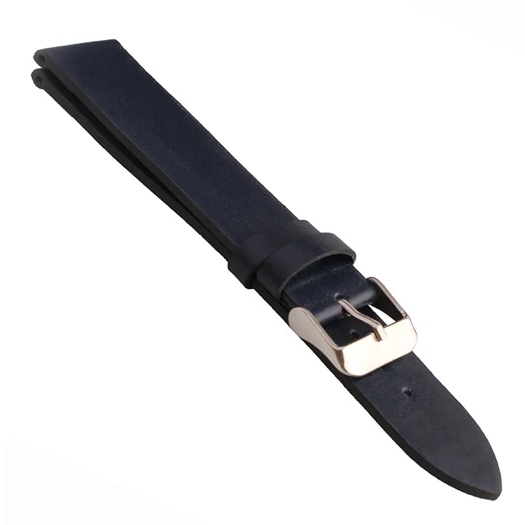 

Top quality plain smooth watch genuine leather band, Any panton color as your requiement