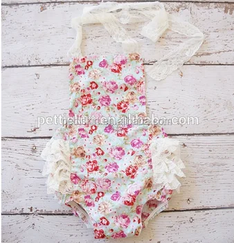 floral baby jumpsuit