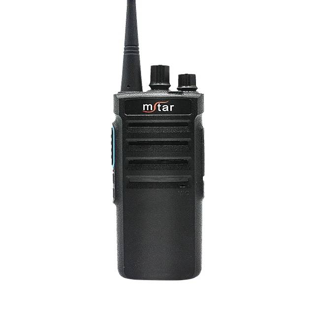 

Original High power long distance mstar M-298 walkie talkie for Hotel factory casino, Black