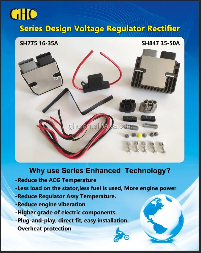 universal regulator rectifier