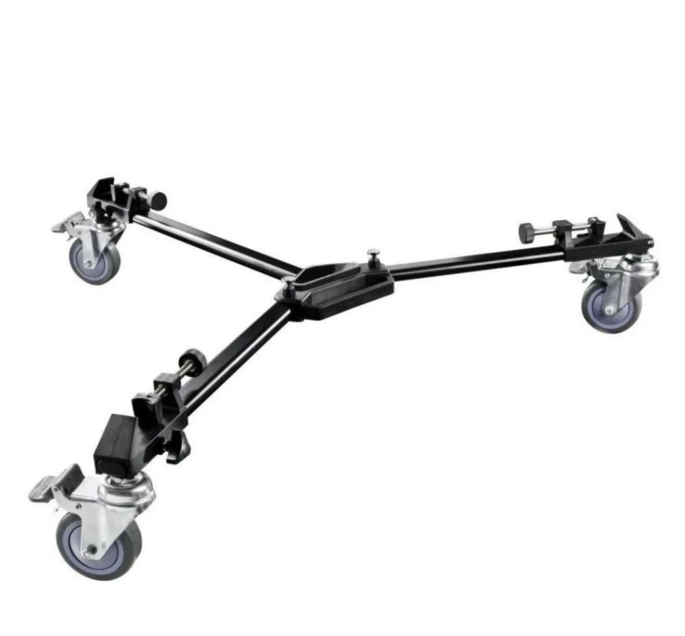 

Universal Folding Aluminum light stand Tripod Castor Pro 3 wheels, N/a