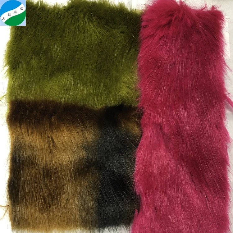 
For garment wholesale stock lot faux fur fabric manufacturer 