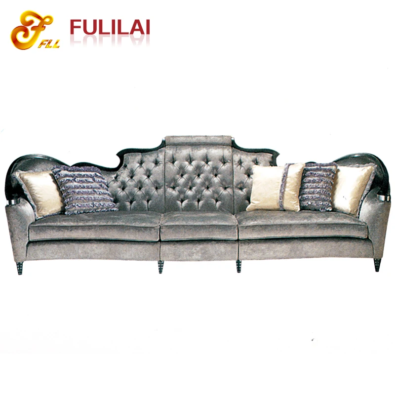 
Foshan contemporary beautiful hotel fabric furniture sofa 
