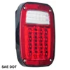 LED Combo Tail Light STT & Back Up, Low Depth red and white led light
