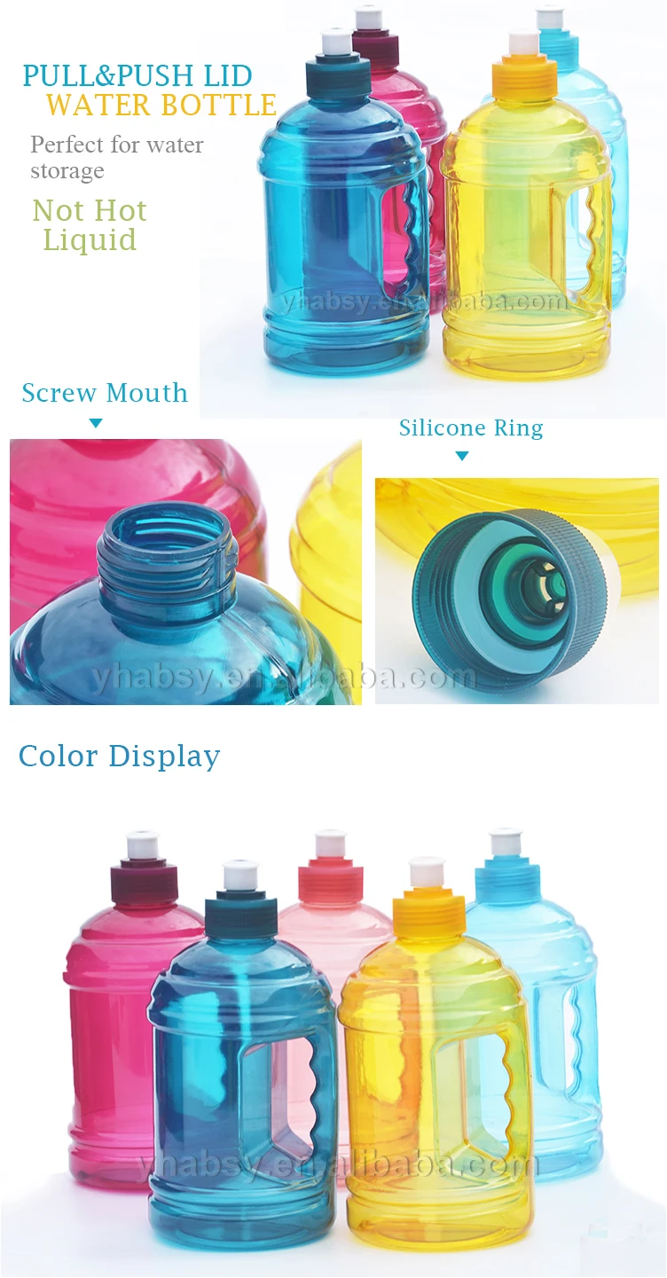 Eco Friendly Water Bottles 1 Gallon Plastic Jug With Handle Product Eco Friendly Water Bottles 1 Gallon Plastic Jug With Handle Product