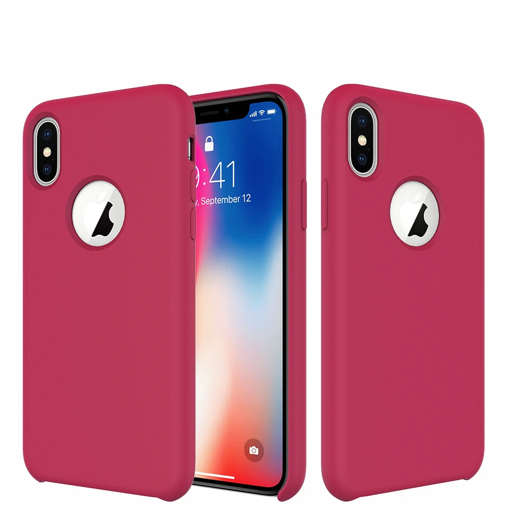 

Soft Feel High Quality Silicone Gel Phone Case for IPhone X, Multi Color 2 in 1 Silicone Cover Case for IPhone X, N/a