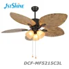 52Inch 5ABS blades leaf desgin decorative ceiling fan for living room