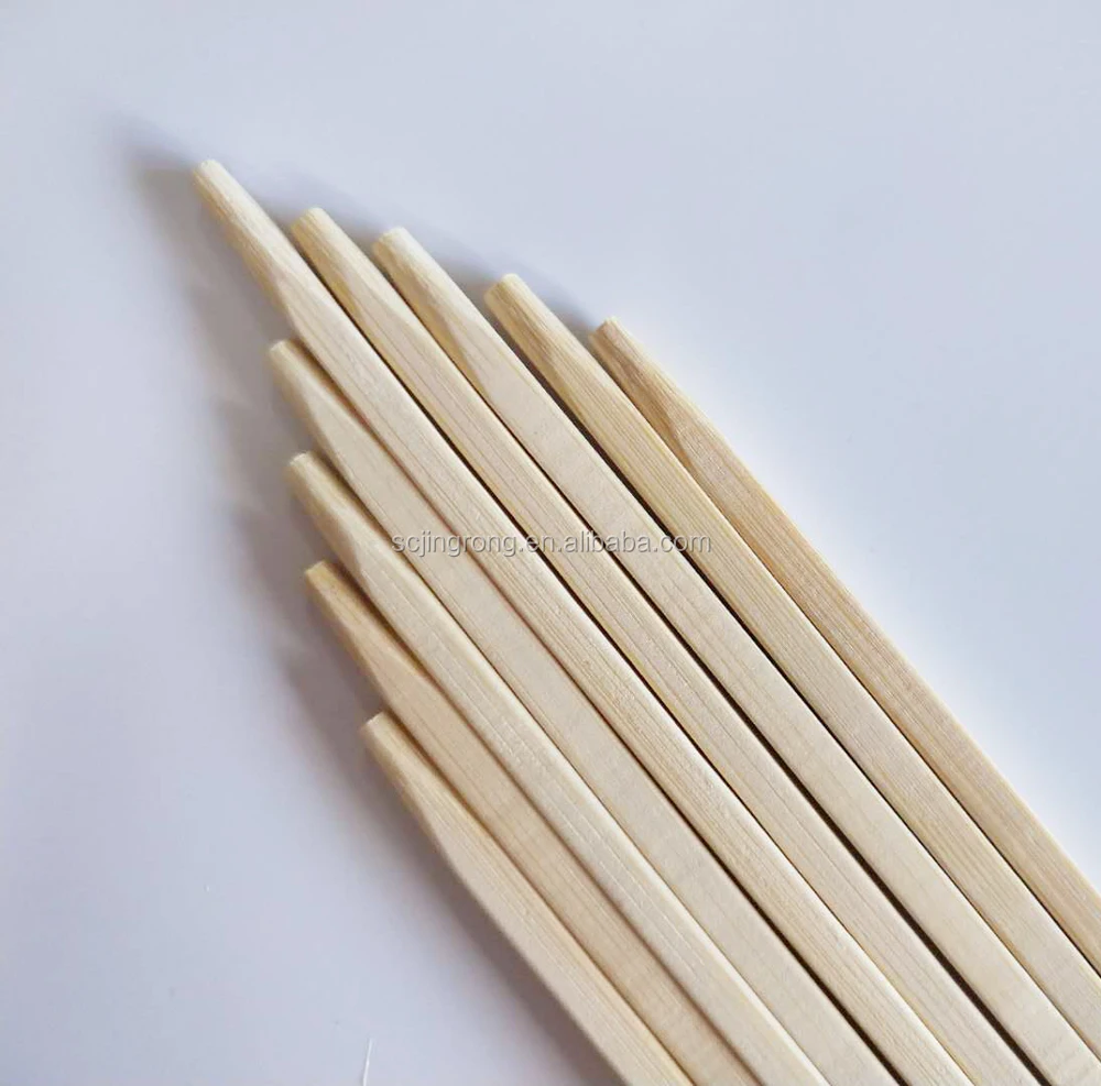 
Square dried bamboo sticks for bbq skewers line production 