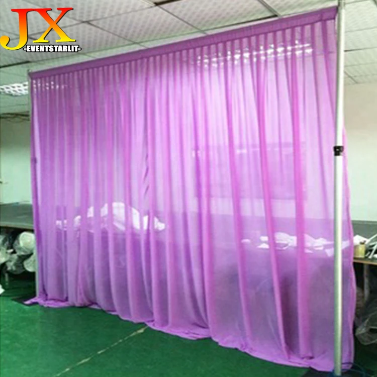 Wholesale Stage Double Piping Drape Telescopic Aluminum Pipe And Drape ...